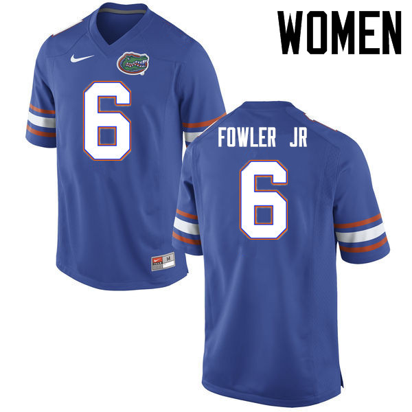 Women Florida Gators #6 Dante Fowler Jr. College Football Jerseys Sale-Blue